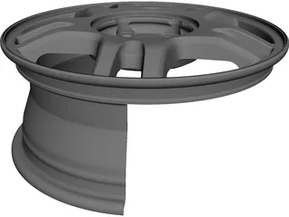 Wheel CAD 3D Model