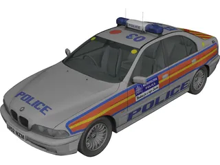 BMW Police 3D Model