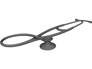 Stethoscope 3D Model 3D Preview