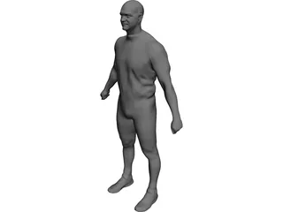 Human CAD 3D Model