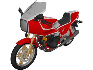 Honda CB1100R 3D Model 3D Preview