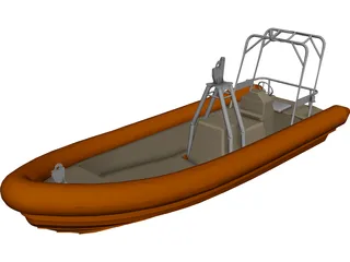 Search and Rescue Craft 3D Model 3D Preview