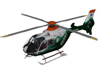 Eurocopter EC-135 3D Model