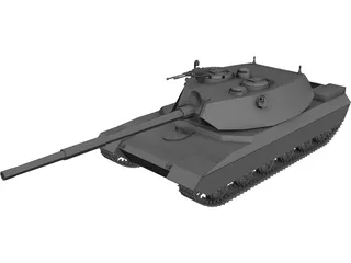 Russian T-102 3D Model