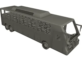 Bus CAD 3D Model