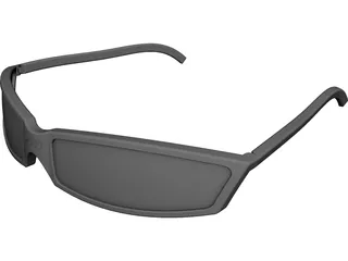 Sunglasses CAD 3D Model