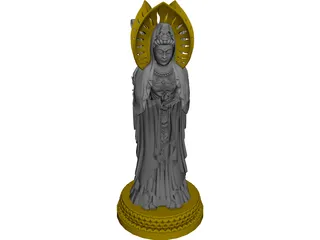 Venus Buddha 3D Model