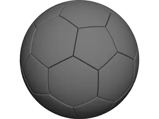 Soccer Ball 3D Model