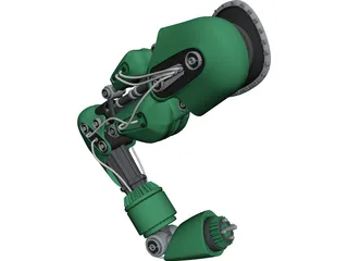 Robot Arm 3D Model