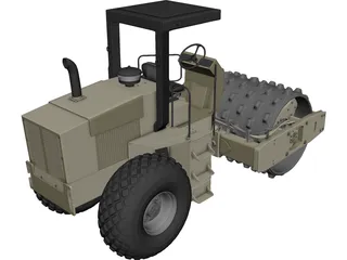 Compactor 3D Model