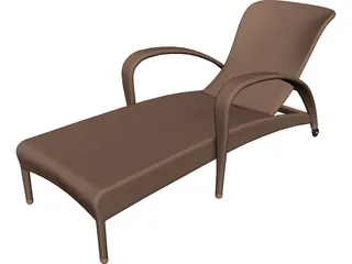 Garden Chair 3D Model