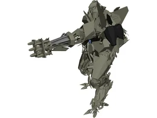 Transformers Starscream 3D Model