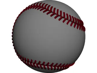 Baseball 3D Model