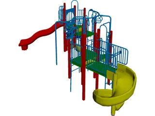 Playground Equipment 3D Model