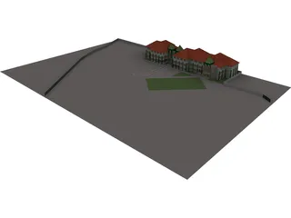 School 3D Model