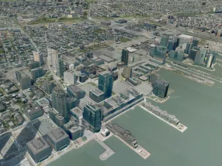 New Jersey City 3D Model