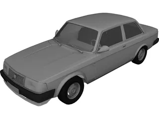 Volvo 242 3D Model