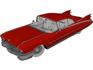 Cadillac Eldorado (1959) 3D Model