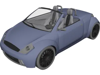 Ford Streetka 3D Model