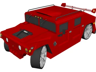 Hummer [Tuned] 3D Model