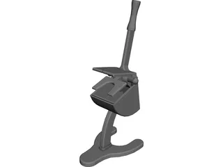 Mechanical Juicer CAD 3D Model