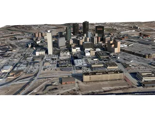 Fort Worth City 3D Model