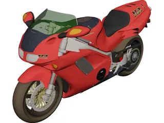 Honda 750 NR 3D Model