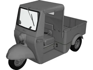 Tricycle 3D Model 3D Preview