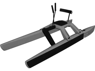 Catamaran 3D Model