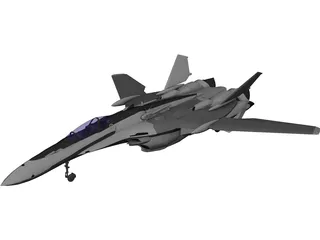 VF-25 3D Model 3D Preview