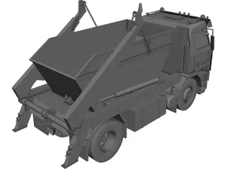 Scania 450 Dumpster 3D Model