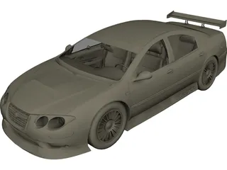 Chrysler 300M Tuning 3D Model