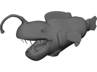 Angler Fish 3D Model