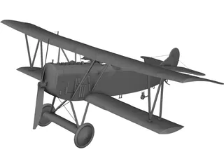 Fokker R7 3D Model