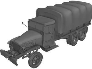 GMC Cckw 353 3D Model