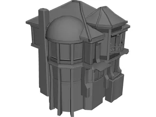 House 3D Model 3D Preview