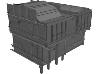 Interior House 3D Model 3D Preview