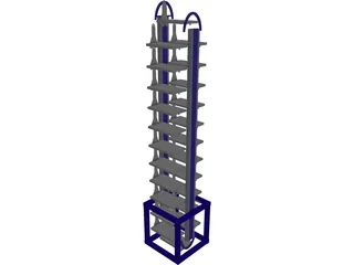 Tower 3D Model 3D Preview