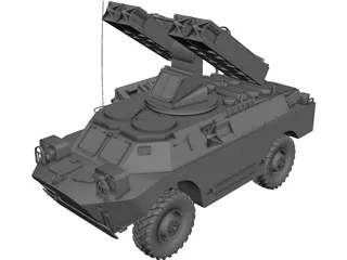 Sa-9 Gaskin 3D Model 3D Preview