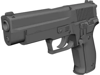 Sig Auer P-226 3D Model