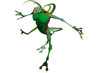 Bugman 3D Model