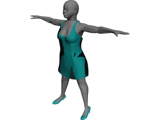 Woman 3D Model