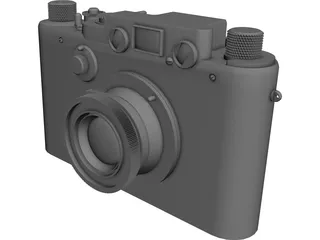 Camera 3D Model