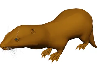 Otter 3D Model