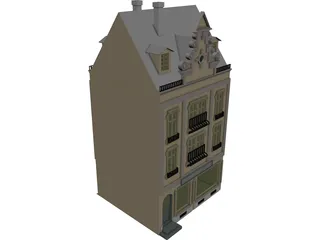 Town House 3D Model