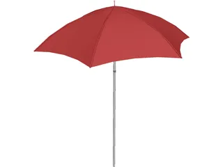 Beach Umbrella 3D Model