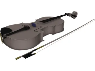 Viola 3D Model