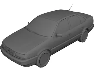 Volkswagen Passat (1997) 3D Model