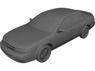 Nissan Maxima (1997) 3D Model