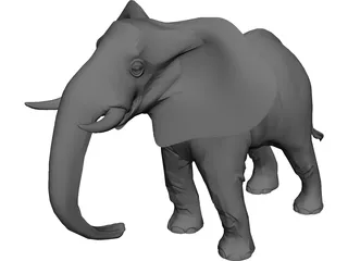 Elephant CAD 3D Model
